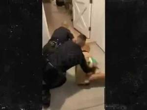 一片混乱！海耶斯被警方电击的视频流出